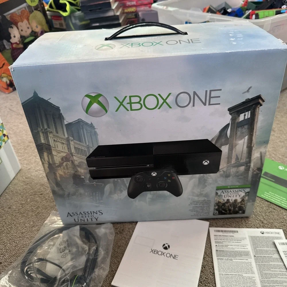 Xbox One Assassin's Creed Unity Console Box Headset &‎ Inserts Only 